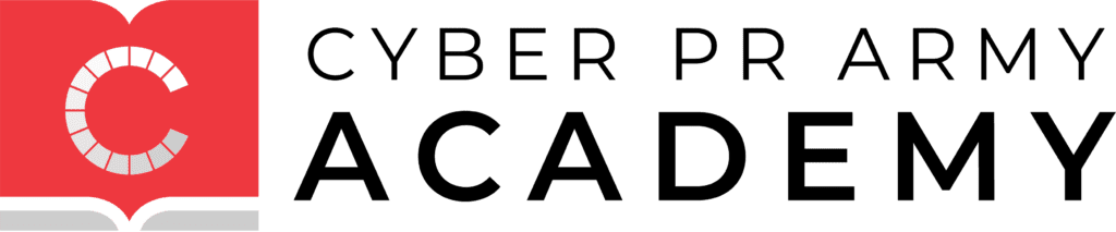 Cyber PR Army Academy logo