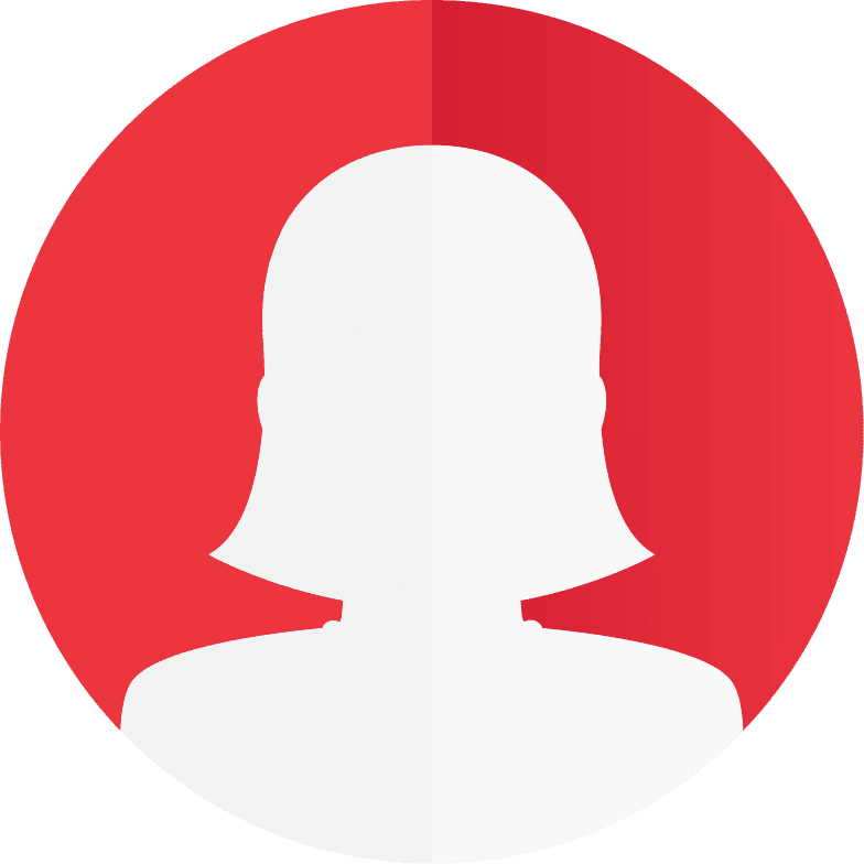Branded testimonial icon (female)