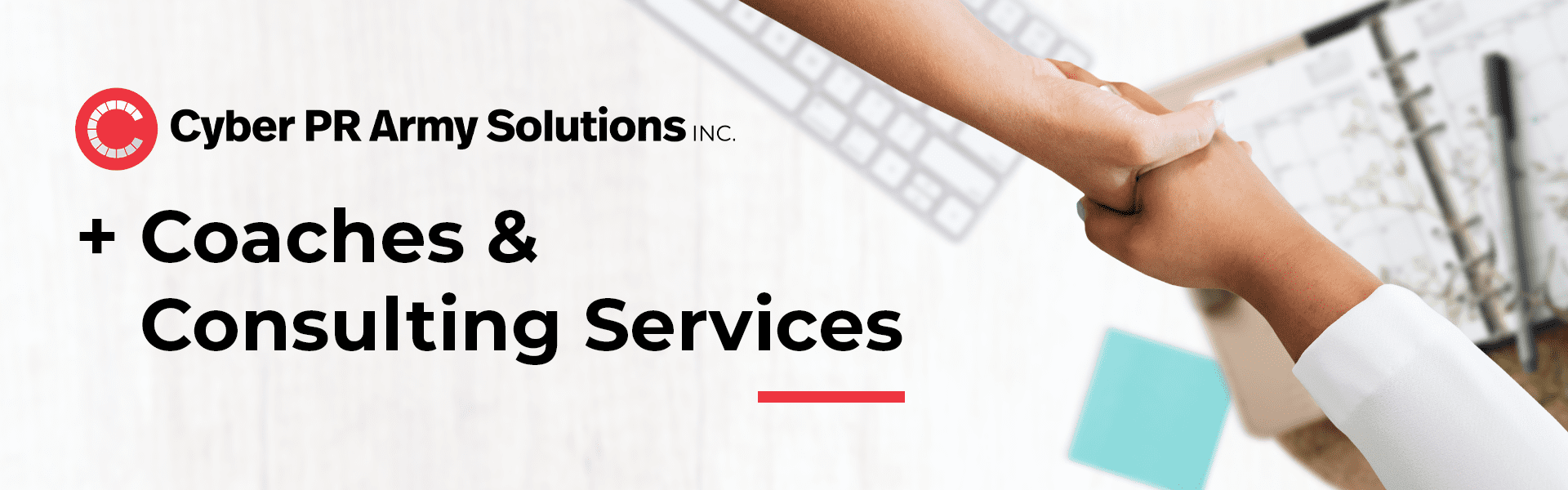 Coaches & Consulting Services specialism header graphic